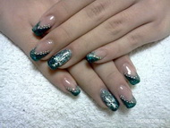 Lexi kék csillogósa