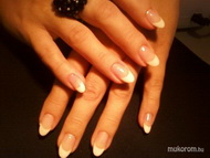 francia zselés köröm