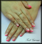 Nettinek 3D zselés díszítéssel