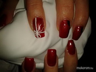 karácsonyi saját köröm megerősítés