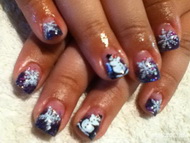 Csillámos akrilfestéssel