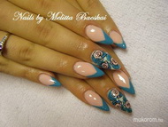 gél lakk rózsikás