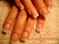 Best Nails - francia csillámmal