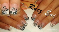 Best Nails - francia feketével
