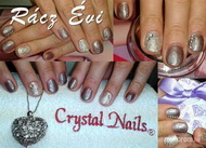 Best Nails - barna és pezsgő