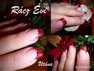 Best Nails - piros csillám