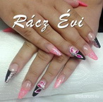 Best Nails - rózsaszín virágos