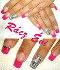 Best Nails - pink kocka