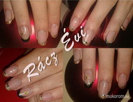 Best Nails - arany fekete