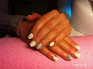 Fehér Swarovski köves