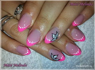 fekete fehér virág