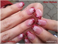 piros fehér hópihékkel