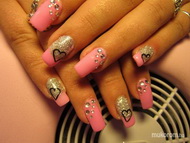 Rózsaszin szivecskés