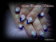 bea 3D zselével díszitve