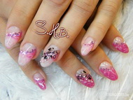 pink fehér thermo zselé