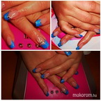 Épített zselé óceánkék