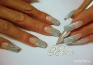 épített francia zselés díszítéssel