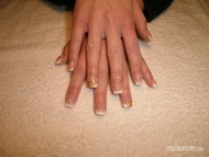 Francia arany díszítéssel