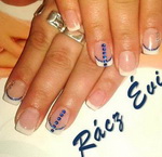 Best Nails - kék köves