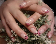 Best Nails - fehér pink variáció