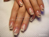 Akril zselés díszítés