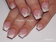 francia műköröm pezsgő szín zselé