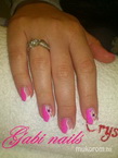 Best Nails - pink csillámos