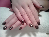 Best Nails - csillámos zselé