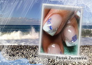 Best Nails - kék kagylós