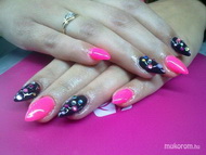 fekete rózsaszín cukorkás