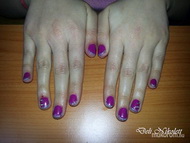 saját körmön zselé