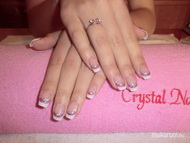 Csillámos épített zselé