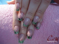 Best Nails - zöld csillám