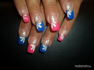 Best Nails - kék pink vidám