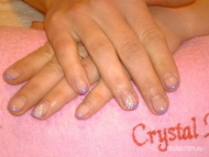 Saját köröm zselézése kaméleon