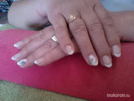 zselé 3D zselé virággal