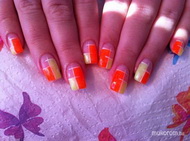 neon narancs és citrom