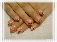 narancs kis feketével