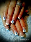 Best Nails - Blue and white
