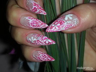 3D zselés díszítés