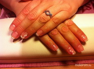 Csillamos akril viraggal