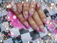 rózsaszín fehérrel