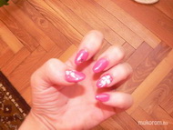 Best Nails - Színes zselé kis mintával