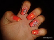 narancsos piros R25 gél