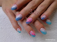 fényre változó színű zselé fent a napos