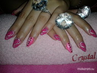 pink 150 svarovski kővel