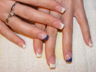 zselés díszítés akrillal