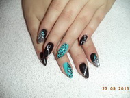 leopárd minta sok sok kővel