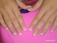 Dórinak szivecskés francia épített zselé