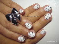 Best Nails - Fekete Fehér